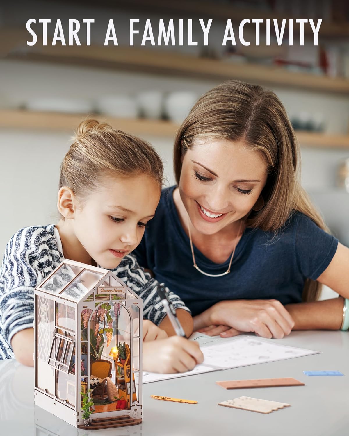 Family Bonding Activity - Parent and Child Building Together-uFunSpace