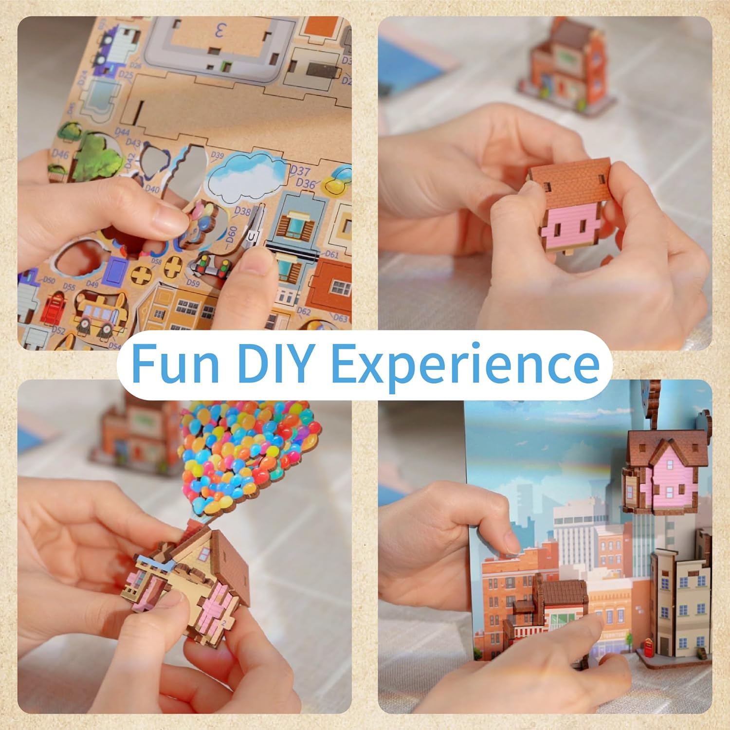 Fun DIY Experience with Travel with The Wind 3D Puzzle-uFunSpace