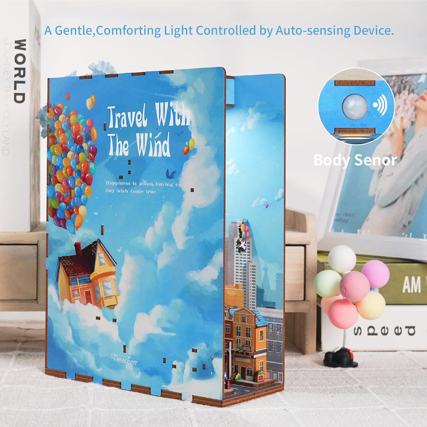 Travel with The Wind Motion-Sensor LED Light-uFunSpace
