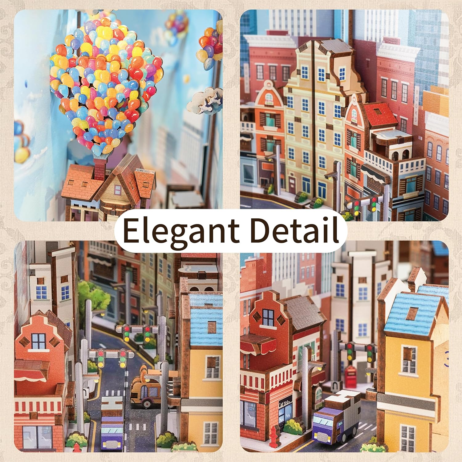 Travel with The Wind Puzzle Elegant Detail-uFunSpace