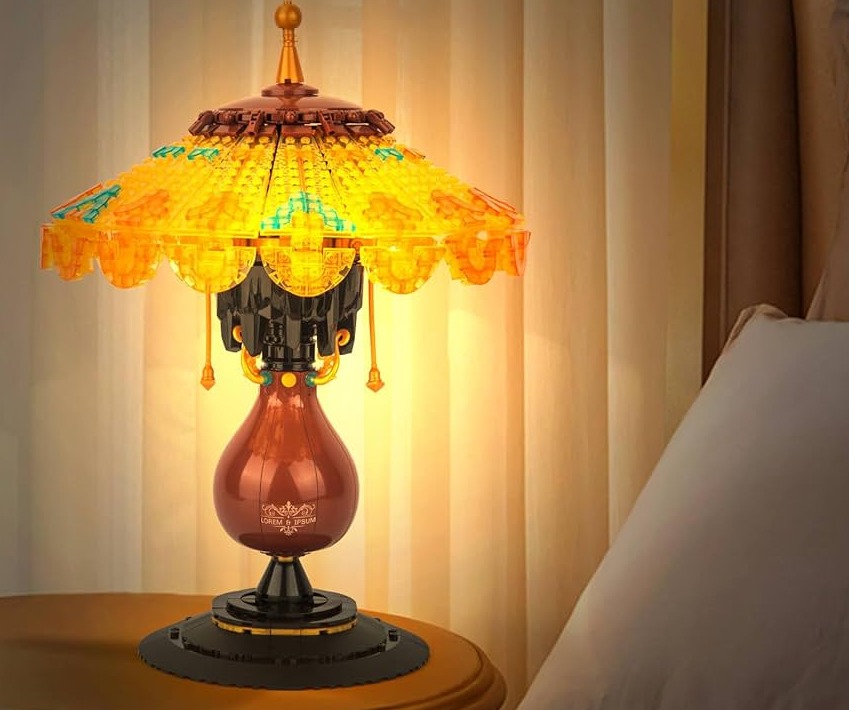 Vziimo Ideas 檯燈迷你積木組,創意復古風格檯燈模型,收藏居家裝飾生日,適合8 歲以上成人和兒童(804 件) : 玩具和遊戲 - Amazon.com