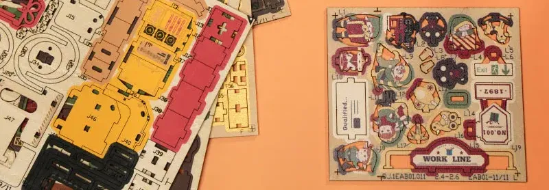 Christmas Dream Gift Factory Wooden Music Box