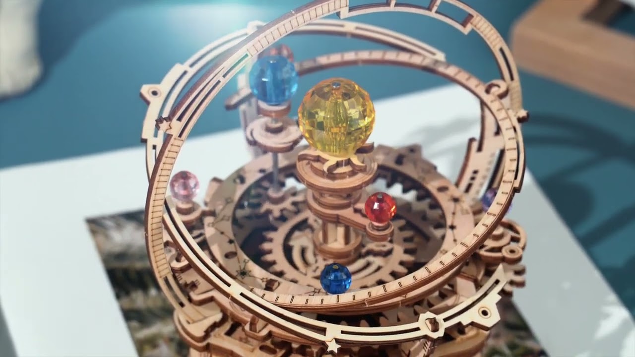 3D Puzzles for Adults-Starry Night Music Box Kit-Wooden Puzzles Science Gifts for Adults-Gifts for Teenage Boys Girls