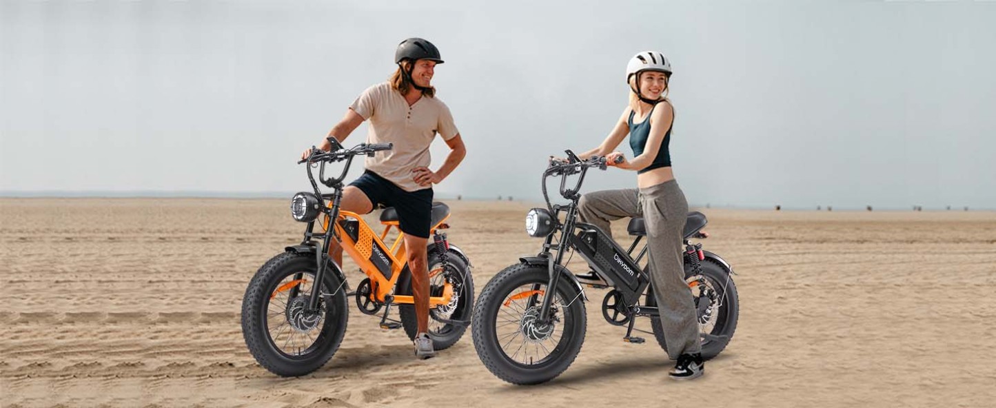 Electric Bike for Adults, Up to 80/110KM Range & 45KM/H Speed, 2000W Peak Motor 7 Speed Gearing with All-Terrain 4.0" Fat Tires E Bike, Electric Dirt Bike, Full Suspension City Bicycles for Outdoor
