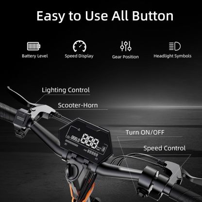 5600W Electric Scooter Adults, Dual Motors Up to 50 MPH 50 Miles Range 60V/27AH Lithium Battery 11" Off Road Tires Heavy Duty Sport Escooter with Steering Damper 440lbs Max Loading, UL-2272 Certified