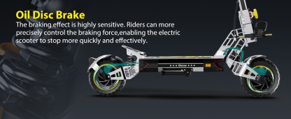 Electric Scooter for Adults 5600W Power Dual Motor Top Speed 50 MPH 50 Miles Range 60V/35AH Lithium Battery 10.5 Off Road Tire Sport E-Scooter for Daily Commuting with Steering Damper (UL 2272tested)