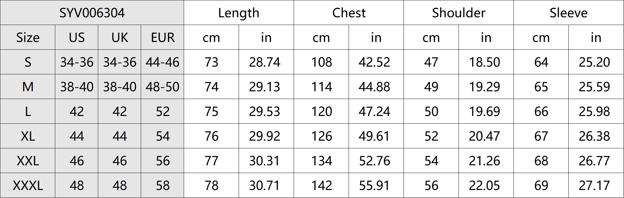 Casual Cotton Linen Hooded Top Size Chart