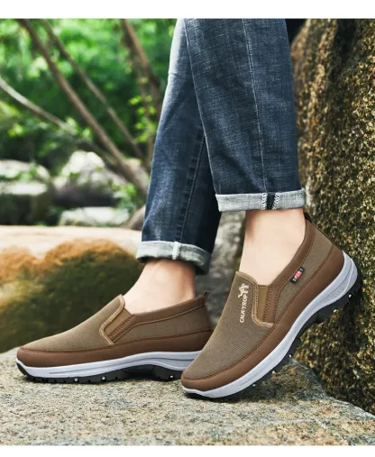 Last Day 50% OFF!Men's Comfy Non Slip Orthopedic Walking Shoes Outdoor Shoes