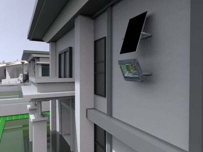 RGB Solar Floodlight 