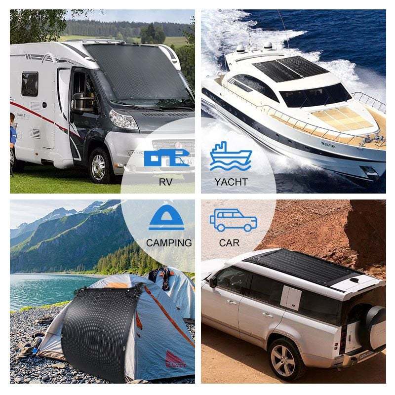 Flexible Solar Panel 200W-Garden Furniture Centre-LowRange,Solar,Solar Panels-{collection_title}