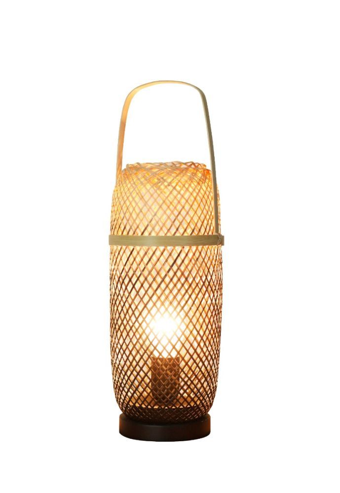 Bamboo Lantern Lamp-Garden Furniture Centre-48Hour Dispatch,LowRange,Under 100,Conservatory,Reclaimed Furniture,Accessories,Indoor Accessories,Indoor Lighting-{collection_title}