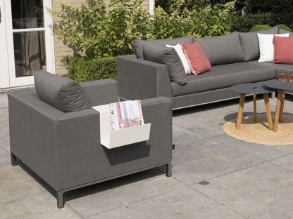 Sicilie Lounge Armchair | Anthracite Frame 