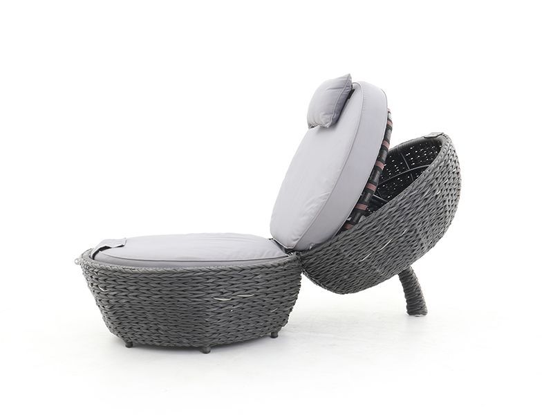 Midnight Montana Magic Apple Day Bed-Garden Furniture Centre-HighRange,Outdoor Lounging,Rattan,Loungers,Outdoor Furniture,Rattan Furniture,Loungers & Daybeds,Montana Range,Rattan Loungers,Montana,Rattan Loungers Loungers-{collection_title}