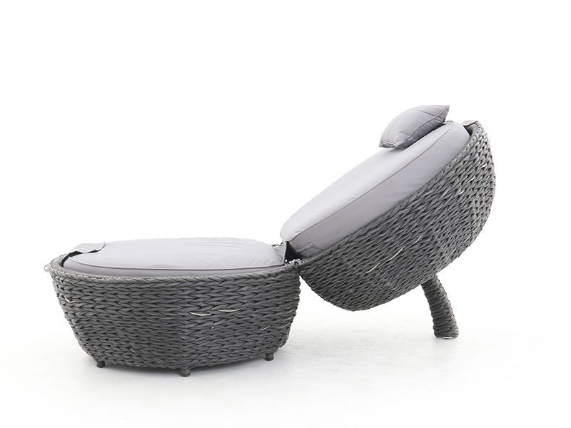 Midnight Montana Magic Apple Day Bed-Garden Furniture Centre-HighRange,Outdoor Lounging,Rattan,Loungers,Outdoor Furniture,Rattan Furniture,Loungers & Daybeds,Montana Range,Rattan Loungers,Montana,Rattan Loungers Loungers-{collection_title}
