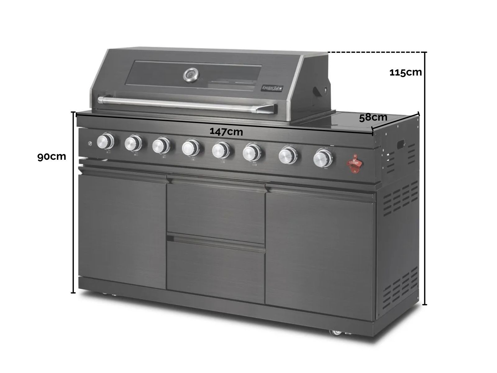 Premium Outdoor Kitchen Grill Unit | Oasis Range