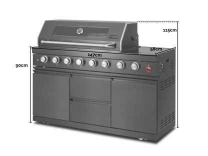 Premium Outdoor Kitchen Grill Unit | Oasis Range