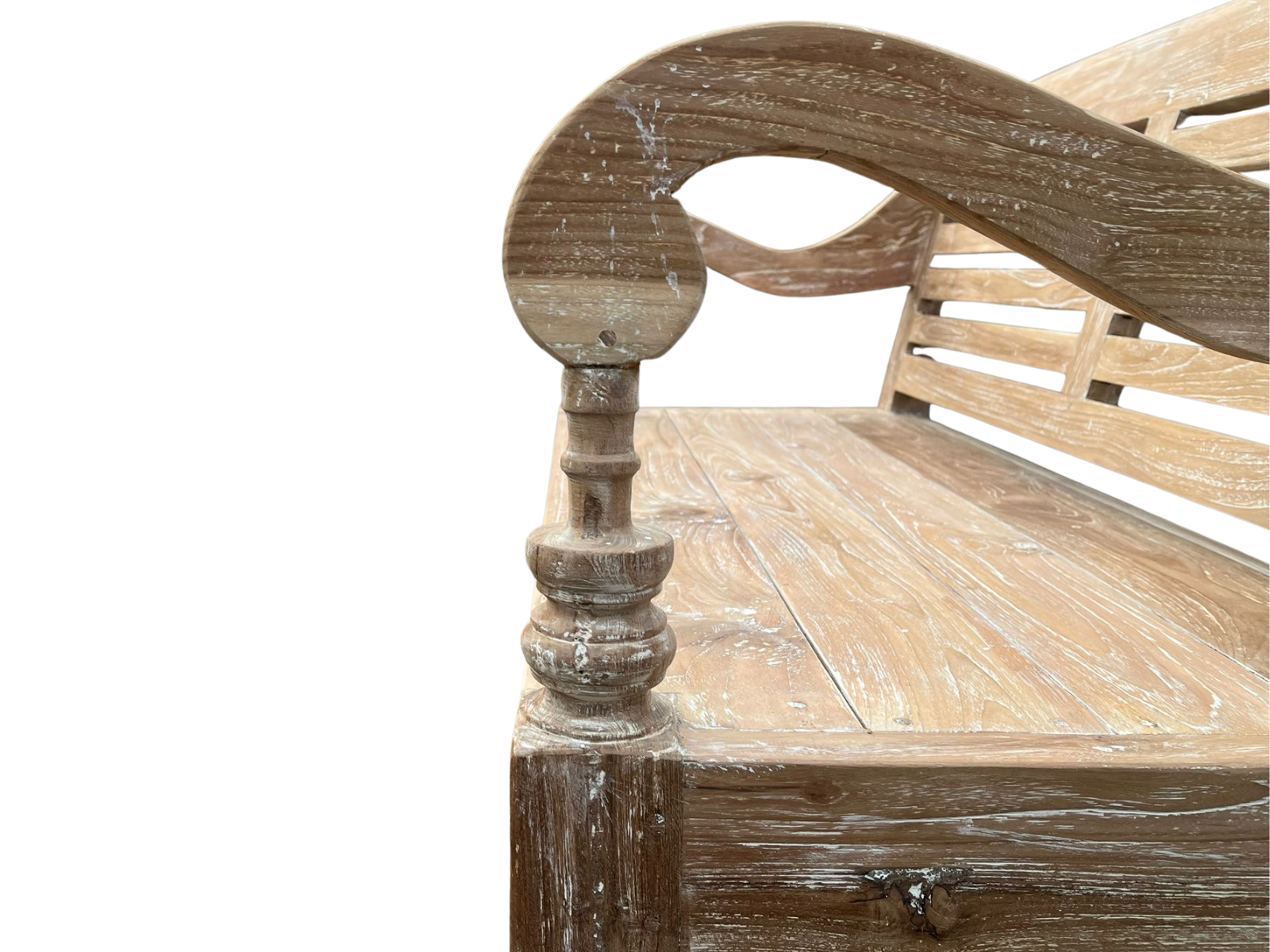 Java Antique Bench 1.2m