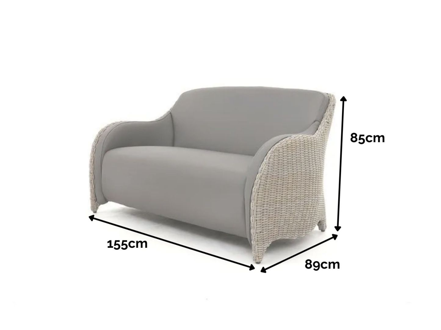 Meteor Lounge 2 Seater Sofa 