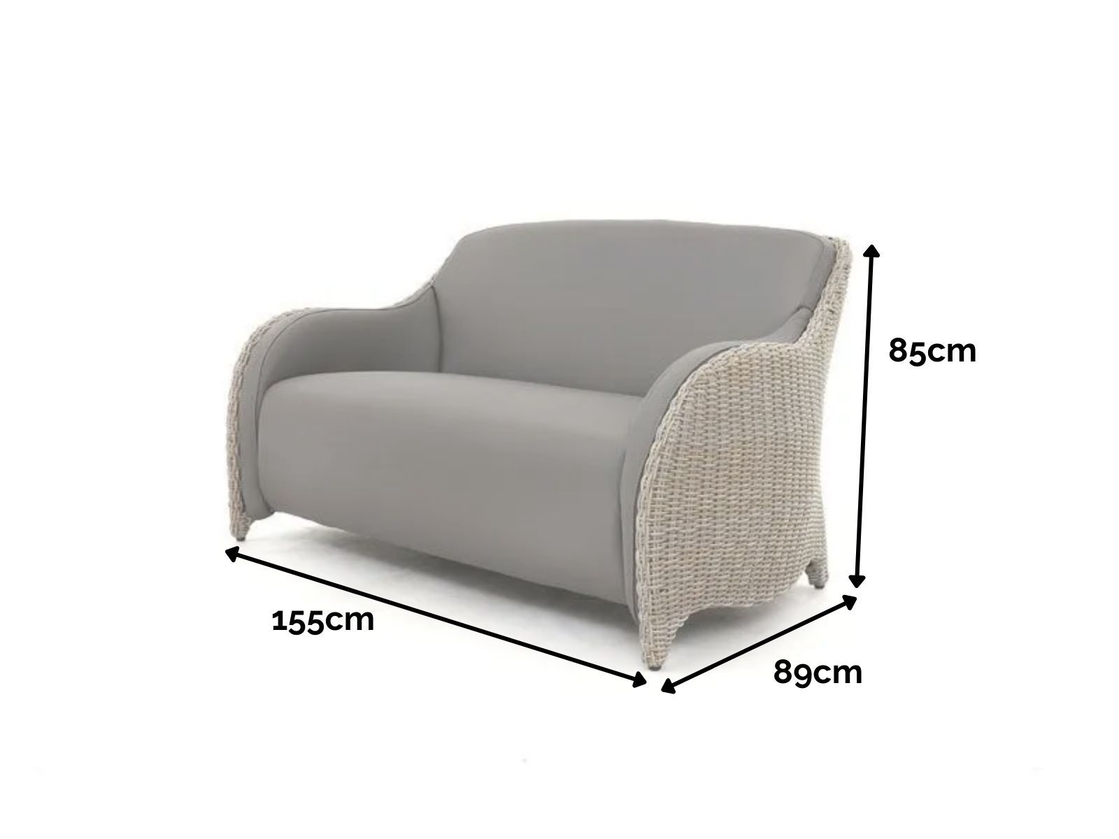 Meteor Lounge 2 Seater Sofa 