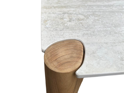 Veluta Curve Teak Dining Table 2.4m | FSC® Certified