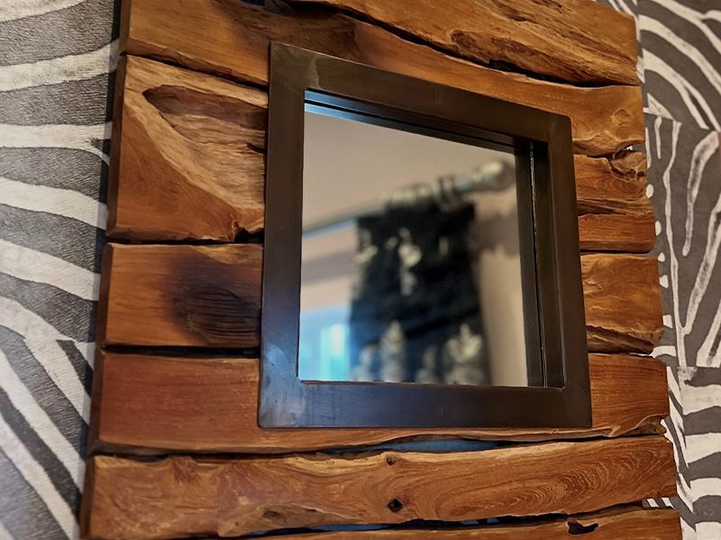Saxon Square Mirror 