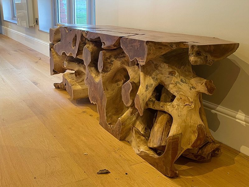 Backless Naga Bench-Garden Furniture Centre-Root,MidInstock,instock,HighRange,MidRange,Backless,Outdoor Furniture,Benches,Reclaimed Furniture,Teak Benches Benches,Teak,Teak Benches-{collection_title}