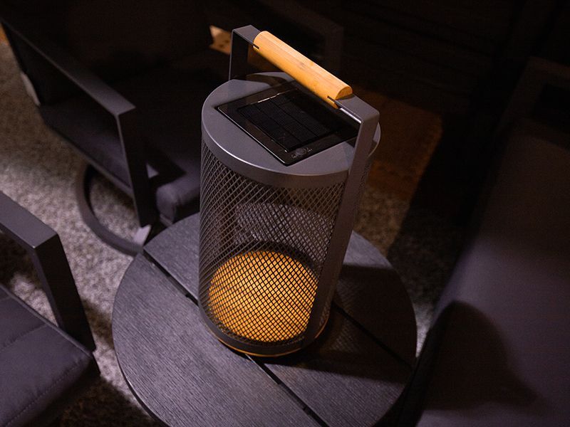 Shine Round LED Solar Lantern | LIFE Range