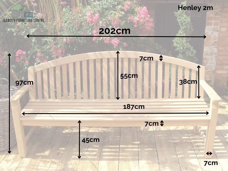 Henley 2m Bench 