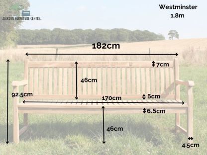 Westminster Bench 1.8m 