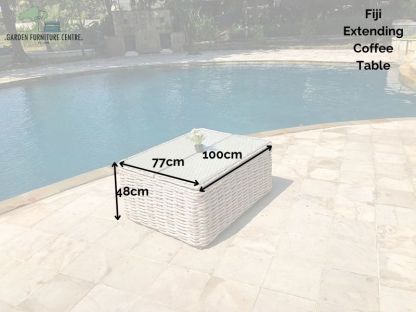 Fiji Extending Coffee Table - Rectangular
