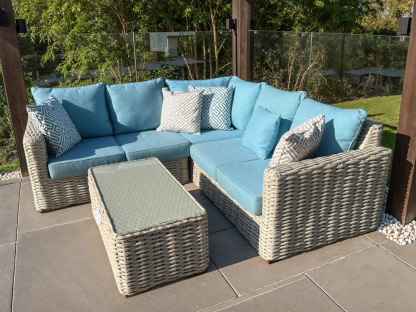 Fiji Corner Sofa Set-Garden Furniture Centre-HighRange,Outdoor Lounging,Outdoor Furniture,Rattan Furniture,Fiji Range,Corner Lounge Units,Rattan,Rattan Sets,Rattan Sofas,Fiji-{collection_title}