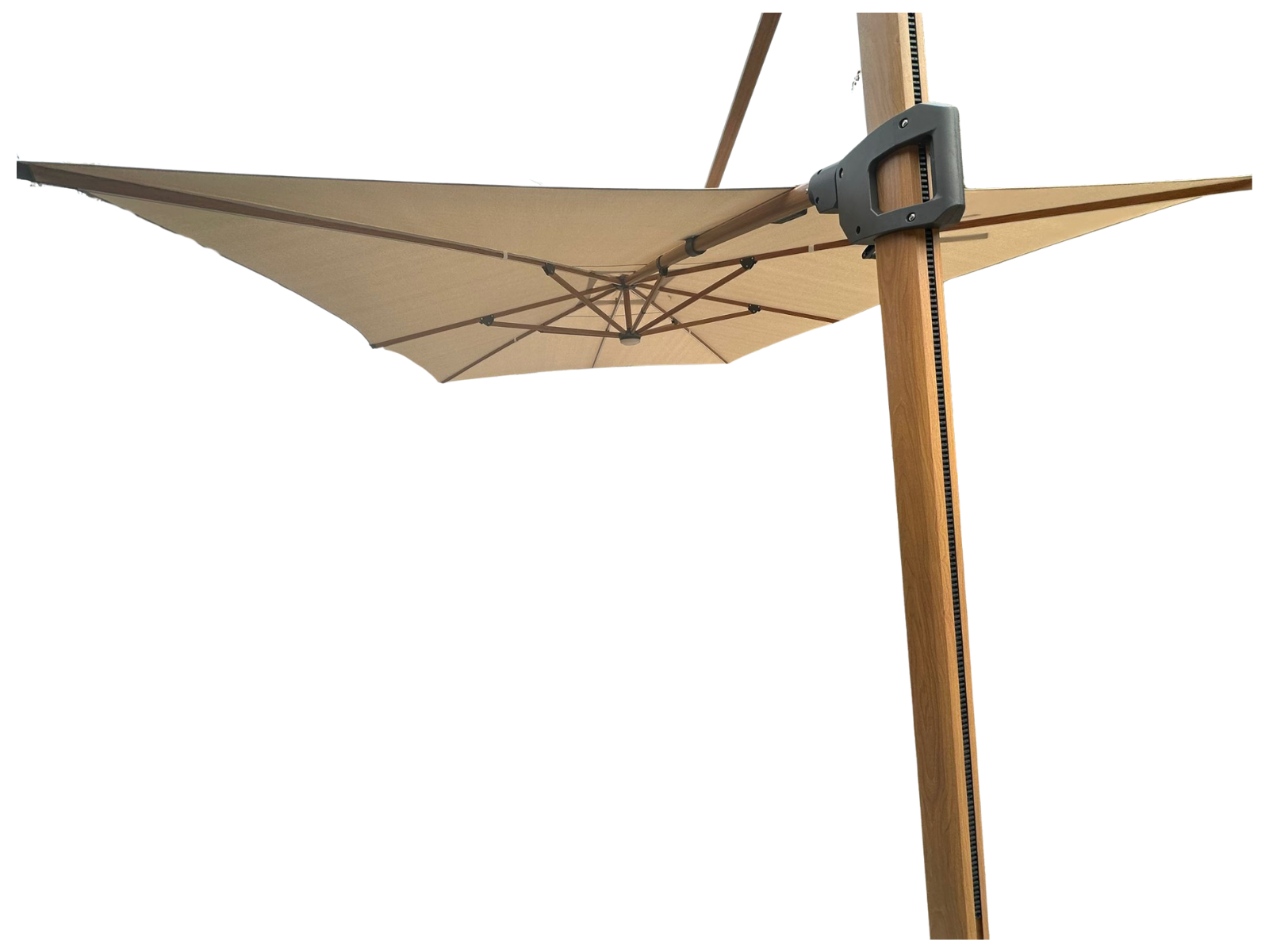 Pisa Cantilever 3m x 4m Parasol with LED Lights-Garden Furniture Centre--{collection_title}