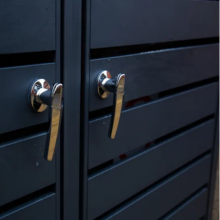 Anthracite Galvanized Steel Wheelie Bin Cover with Planter | Quad Set-Garden Furniture Centre-HighRange,Quad,Planter,Anthracite,Accessories,Wheelie Bin Covers,Outdoor Storage,Wheelie Bin Storage-{collection_title}