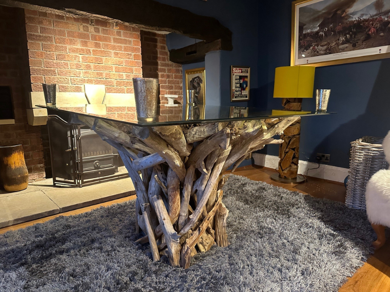 Ace Reclaimed Teak Root Square Dining Table
