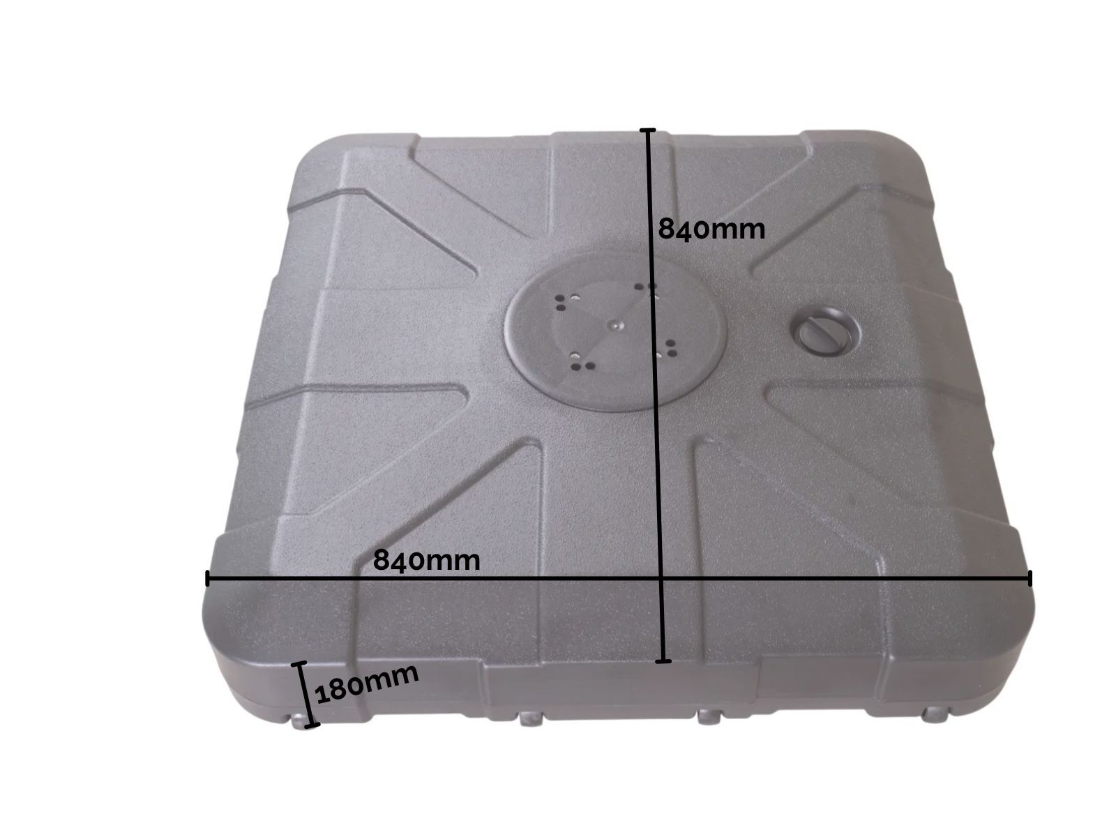 Fillable Resin Parasol Base 100KG | Cantilever Parasols