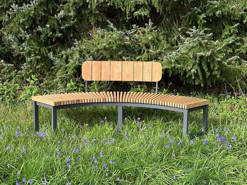 Mandalay Curved Backless Bench | FSC® Certified | Pre-Order
