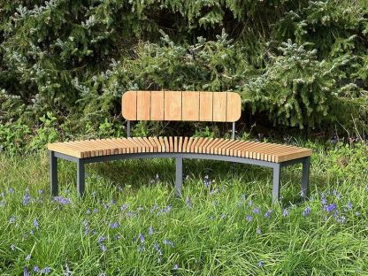 Mandalay Curved Backless Bench | FSC® Certified | Pre-Order