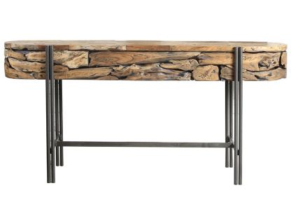 Rokka Oval Console Table Large 