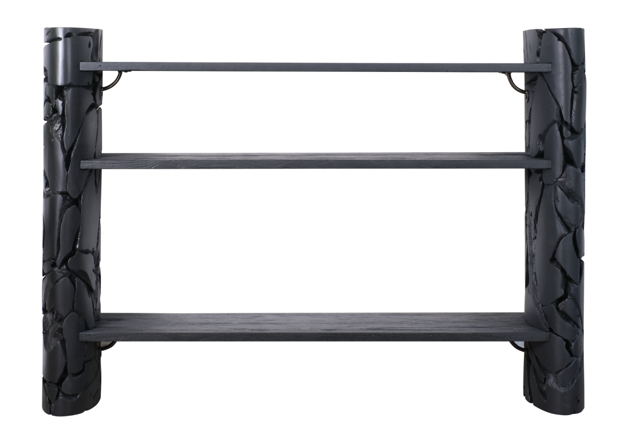 Shaka Console Table - With 2 Shelves