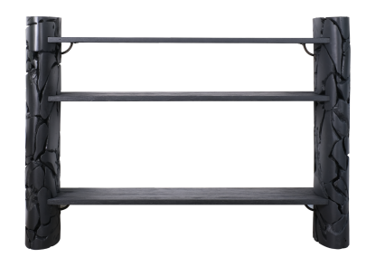 Shaka Console Table - With 2 Shelves