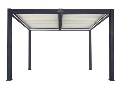 Eclipse 3 X 4m LED Motorised Pergola | Free Standing