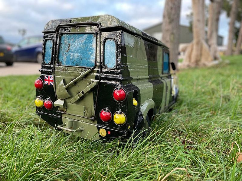 Army Land Rover Drinks Cooler