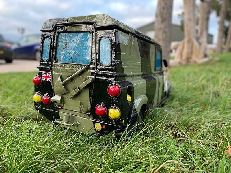 Army Land Rover Drinks Cooler