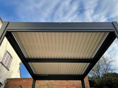 Eclipse 3 X 4m LED Motorised Pergola | Free Standing