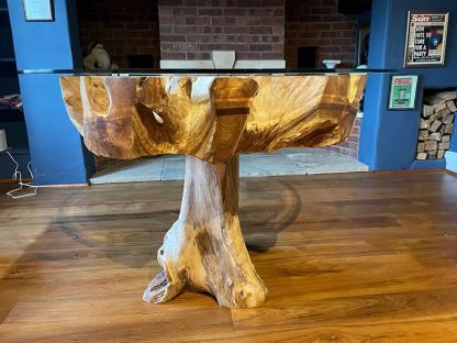 Reclaimed Teak 4 Chair Dining Set