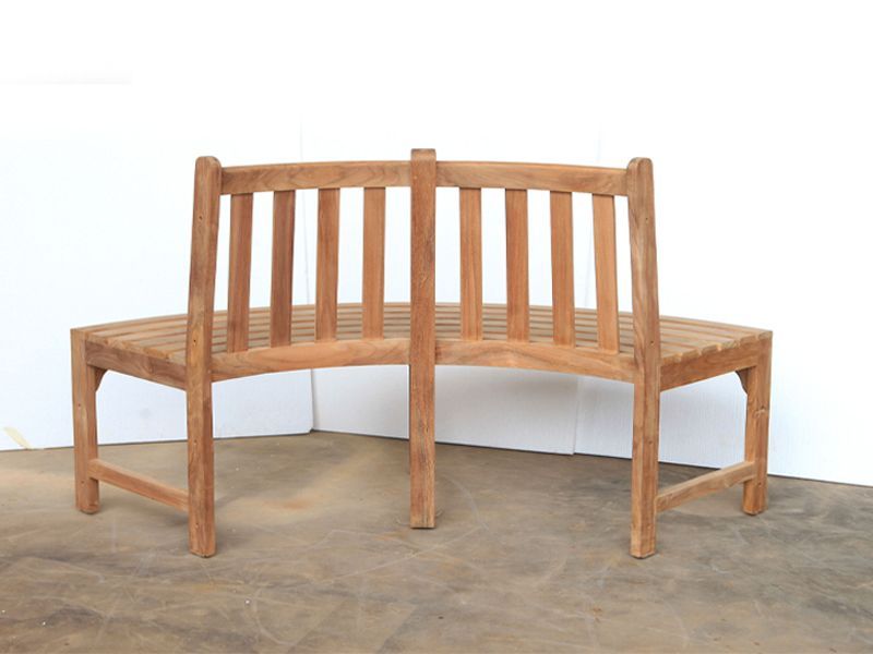 Small Circular Tree Bench-Garden Furniture Centre-HighRange,park benches,Benches,Outdoor Furniture,Teak Benches Benches,Tree Benches,Curved Benches,Teak,Teak Benches-{collection_title}