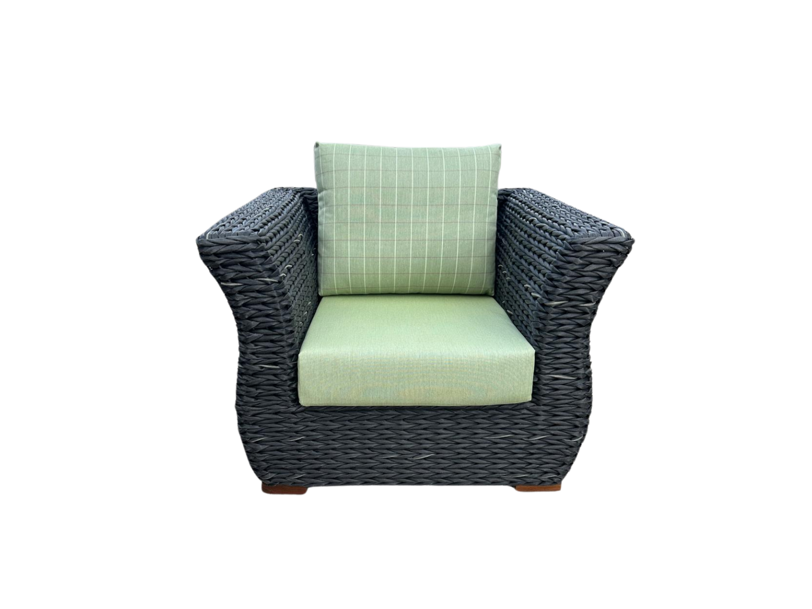 Midnight Montana Armchair -Garden Furniture Centre-MidInstock,instock,MidRange,Outdoor Lounging,Rattan,Outdoor Furniture,Rattan Furniture,Montana Range,Rattan Chairs,Montana-{collection_title}