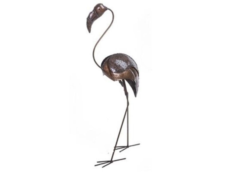 Flamingo Head Up-Garden Furniture Centre-48Hour Dispatch,LowRange,Under 100,Ornaments,Ranges,Animal Garden Ornaments,Think Outside Range,Metal Garden Ornaments,Think Outside Range Ranges,Gifts,Sale,Clearance Line-{collection_title}