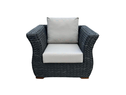 Midnight Montana Armchair -Garden Furniture Centre-MidInstock,instock,MidRange,Outdoor Lounging,Rattan,Outdoor Furniture,Rattan Furniture,Montana Range,Rattan Chairs,Montana-{collection_title}
