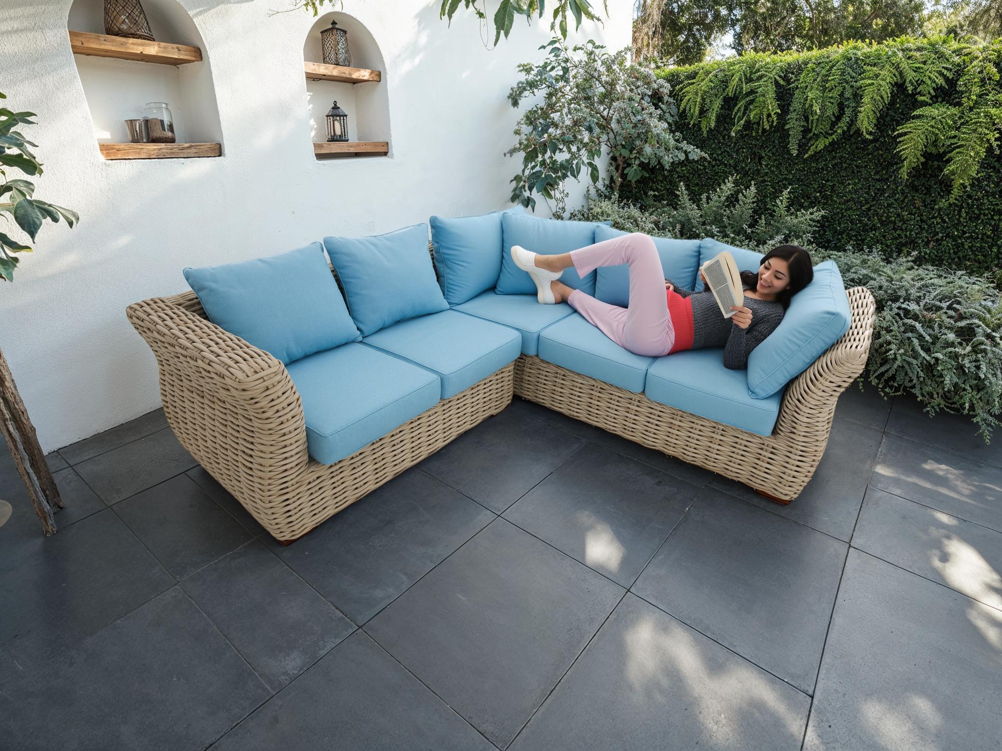 Fiji Wave Corner Sofa Set